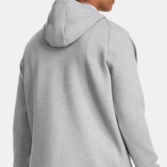 Under Armour Unstoppable Men's Fleece Jacket - Color Gray, Size 4XL - Picture 2 of 4